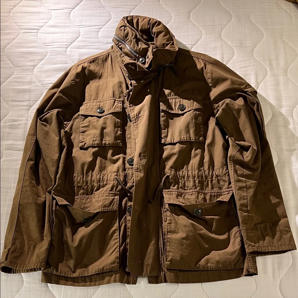 J. Crew Men's Field Jacket — Dark Tan — Medium - Picture 1 of 9